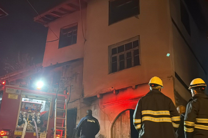 2 Katlı Müstakil Ev Alevlere Teslim Oldu