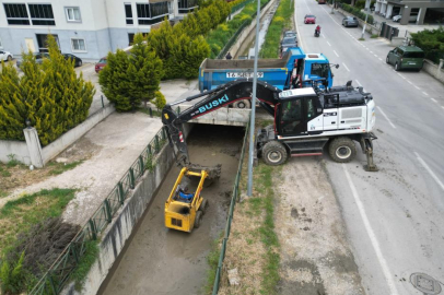 Büyükşehir Nilüferin derelerini ıslah ediyor