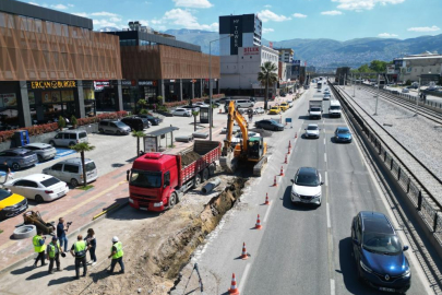 Büyükşehir Bursa'nın yeni yerleşimlerinde altyapıyı güçlendiriyor