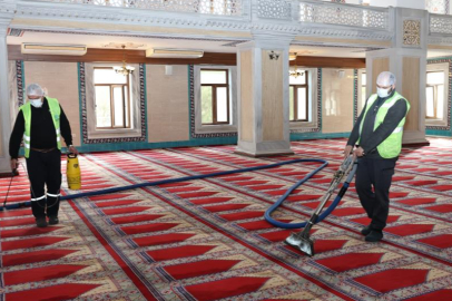 Nilüfer’de camilerde bahar temizliği