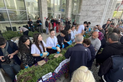 Bursa'da ücretsiz fide izdihamı