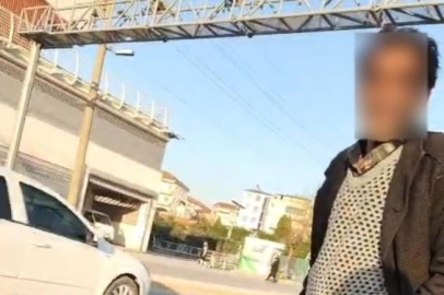 Genç kadın durakta tacizciyi saniye saniye kaydetti: "Ben hovardayım, hovarda"
