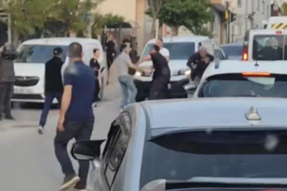 Trafikte döner bıçaklı kavga