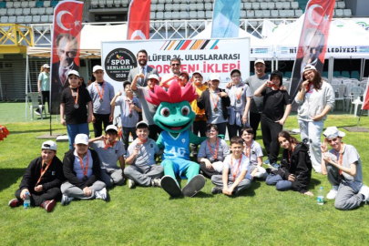 Nilüfer'de özel çocukların spor coşkusu