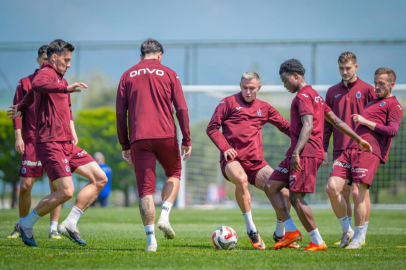 Trabzonspor, kupa maçının hazırlıklarını tamamladı