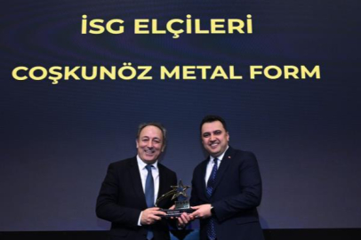 Coşkunöz Metal Form’a İş Güvenliği Ödülü