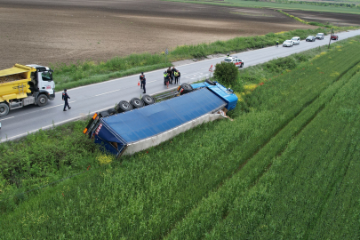 Yola çıktıktan yaklaşık 3 kilometre sonra kaza yaptı, yolculuk yarım kaldı