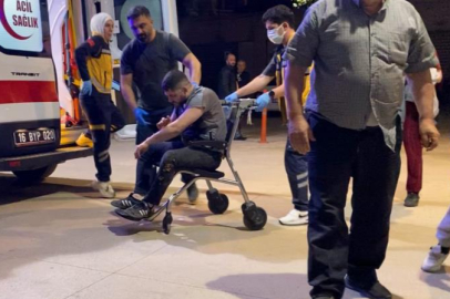 İnegöl’de direksiyon başında fenalaşan sürücü zincirleme kazaya neden oldu