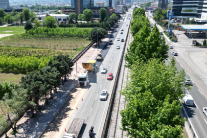 İstanbul Yolu'nda hummalı asfalt çalışması