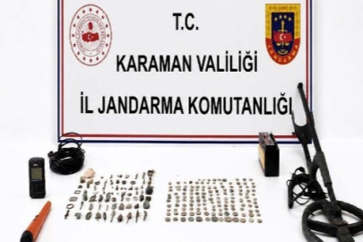 Karaman'da Tarihi Eser Operasyonu