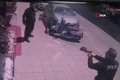 Çorlu'da 2 polisin şehit olduğu olayda saldırganın yakalanma anı görüntüleri ortaya çıktı
