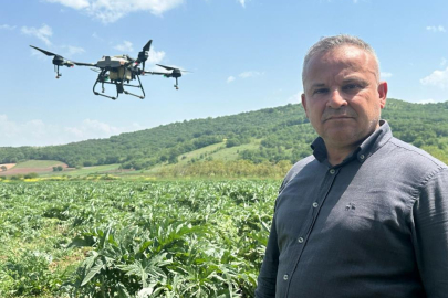 Kestel Belediyesinden çiftçiye drone desteği; hem zamandan hem yakıttan tasarruf