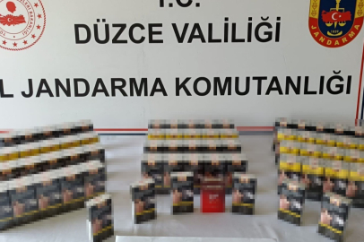 Düzce'de Kaçakçılık Operasyonu