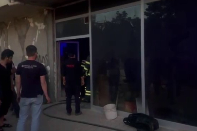İş Yerinde Çıkan Yangın Hasara Neden Oldu