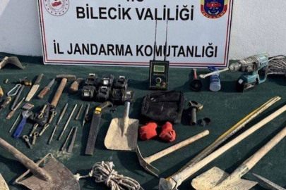 Kaçak Kazıya Baskın