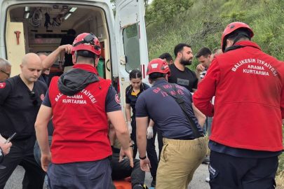 Kontrolünden Çıkan Tır Yan Yattı: 1 Yaralı