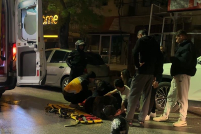 Kayganlaşan Yolda Kaza: 1 Yaralı