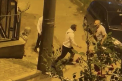 Bursa'da sokak ortasında kavga