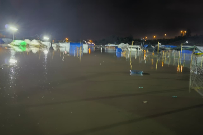 Hatay'da Hayvan Pazarını Sel Vurdu