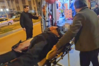 Sokak Ortasında Bıçaklı Saldırı