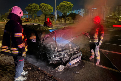 Otomobil Alev Topuna Döndü