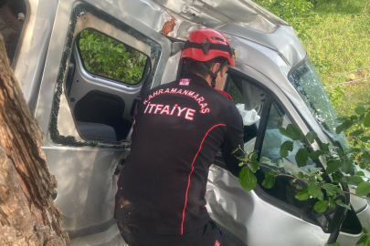 Kahramanmaraş'ta feci kaza: 1'i ağır 4 yaralı
