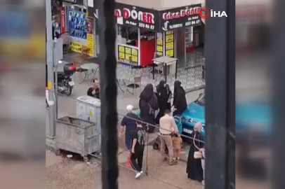 Bursa’da dilencilerin 'yer kavgası' kamerada