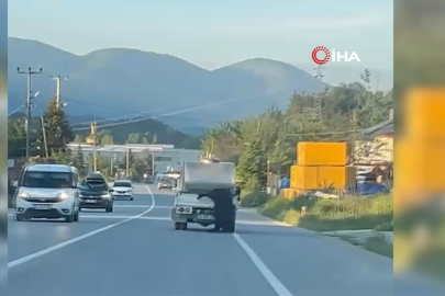 Kurbanlığı araçtan sarkıtıp kilometrelerce sürükledi