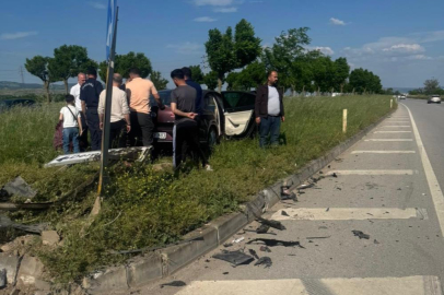 Osmaneli Belediye Başkanı trafik kazasında yaralandı