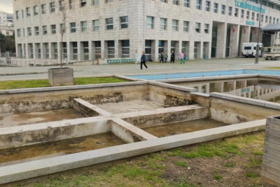 Nilüfer’de atıl süs havuzları kent bahçesine dönüşüyor