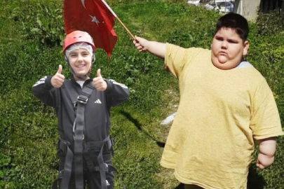 5 yaşında 90 kiloydu, 11 yaşında 40 kilo