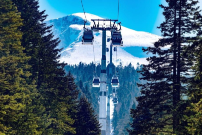 Bursa'da 450 bin öğrenci teleferiğe ücretsiz binecek
