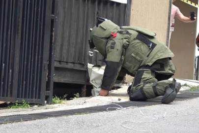 Bursa'da bomba tatbikatı gerçeği aratmadı
