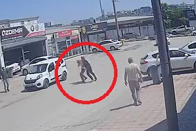 Ticari aracı çalmak isterken meydan dayağı yedi