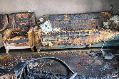 Ahlat'ta ev alevlere teslim oldu: 63'lük kadın ağır yaralı