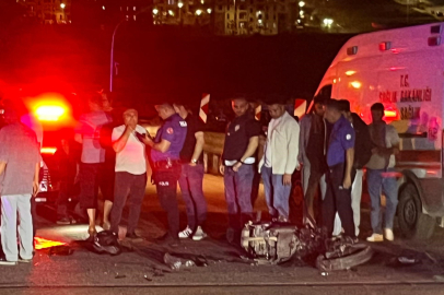 Hatay'da feci kaza: 1 ölü, 1 ağır yaralı