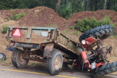Traktör Kazası Can Aldı