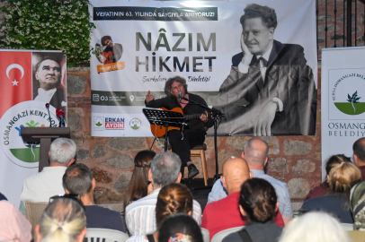 Nazım Hikmet, Osmangazi’de anıldı
