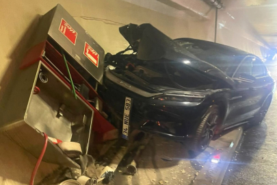 Avrasya Tüneli'nde Feci Kaza