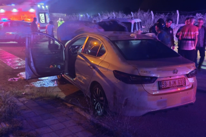 Tekirdağ'da Feci Kaza: 4 Yaralı