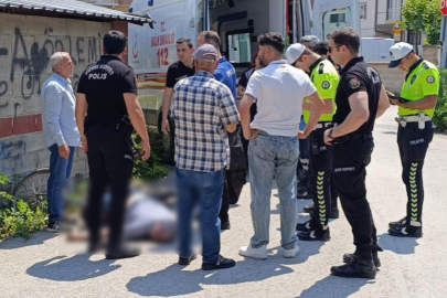 Bisikletten düşen yaşlı adam hayatını kaybetti
