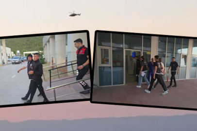 'Torbacılara' karşı helikopter destekli operasyon: 52 gözaltı