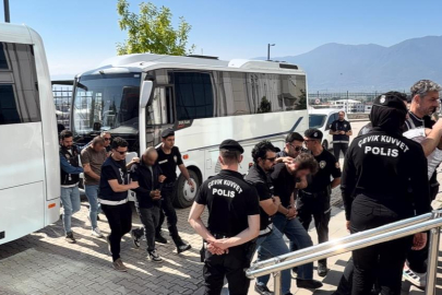 Bursa’da hava destekli uyuşturucu operasyonu: 17 tutuklama