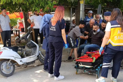 Bursa’da motosiklet otomobille çarpıştı: 1 yaralı