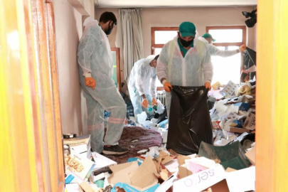 Osmangazi’de çöp ev sorununa anında müdahale