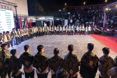 1100 yıl önceki gelenekle mezun oldular