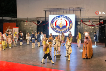 1100 yıl önceki gelenekle mezun oldular