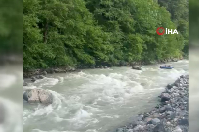 Rize'de AFAD personelinin hayatını kaybettiği kazanın görüntüsü ortaya çıktı