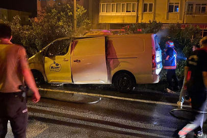 Seyir Halindeki Otomobil Alevlere Teslim Oldu