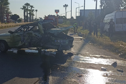 Mersin'de Ölümlü Kaza...